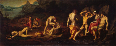 Flaying of Marsyas Bronzino